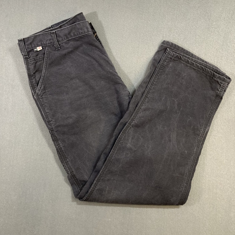 Carhartt Flame Resistant Work Pants 40x32 CAT 2 NFPA 2112 Black Utility